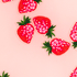Load image into Gallery viewer, Floating Icons iPhone Case - Strawberry (7/8)