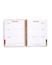 Load image into Gallery viewer, Large 17-Month Academic Planner - Super Bloom - Pink