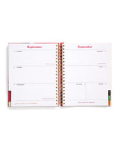 Load image into Gallery viewer, Large 17-Month Academic Planner - Daisies