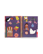 Load image into Gallery viewer, Medium 17-Month Academic Planner - Super Bloom - Pink