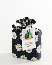 Load image into Gallery viewer, Standard Baggu Set of 3 - Daisy
