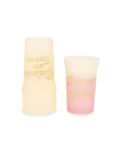 Color Changing Party On Plastic Party Cup Set - Weekends Are Forever