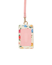 Load image into Gallery viewer, Keep it Close Card Case With Lanyard - Coming up Roses
