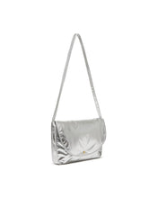 Load image into Gallery viewer, Logged On Laptop Bag - Metallic Silver

