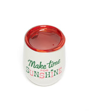 Load image into Gallery viewer, Stainless Steel Cup with Lid - Make Time for Sunshine
